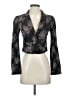 Free People Floral Black Blazer Size 2 - photo 1