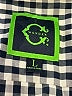 C. Wonder 100% Cotton Checkered-gingham Blue Long Sleeve Button-Down Shirt Size L - photo 7