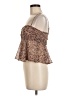 Olivaceous 100% Polyester Brown Sleeveless Blouse Size M - photo 5