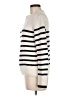 Elie Tahari Stripes Ivory Turtleneck Sweater Size M - photo 5