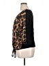 Bongo 100% Polyester Animal Print Brown 3/4 Sleeve Blouse Size 1X - photo 5