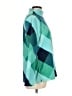 Talbots Outlet 100% Polyester Argyle Teal Turtleneck Sweater Size L - photo 4