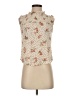 E&M Collection 100% Rayon Ivory Sleeveless Blouse Size S - photo 1