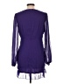 Double Crazy 100% Polyester Purple Cocktail Dress Size L - photo 2