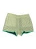 J.Crew Chevron-herringbone Green Shorts Size 12 - photo 1