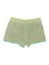 J.Crew Chevron-herringbone Green Shorts Size 12 - photo 2