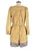 Point Sur 100% Cotton Print Yellow Romper Size 8 - photo 2