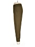 Theory Solid Green Casual Pants Size L - photo 5