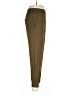 Theory Solid Green Casual Pants Size L - photo 4