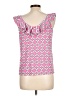 Crown & Ivy Pink Sleeveless Blouse Size L - photo 2