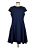 Gabby Skye Solid Blue Casual Dress Size 12 - photo 1