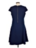 Gabby Skye Solid Blue Casual Dress Size 12 - photo 2