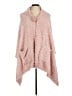 hello mello 100% Polyester Pink Poncho One size - photo 1