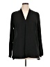 Attention 100% Polyester Black Long Sleeve Blouse Size XL - photo 1
