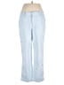 Lands' End Stripes Blue Casual Pants Size 12 - photo 1