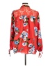 Suzanne Betro 100% Polyester Red Long Sleeve Blouse Size 1X - photo 2