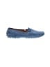 Tod's 100% Leather Blue Flats Size EU 38 - photo 1