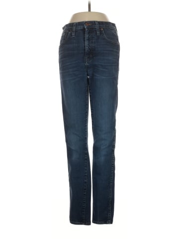 Madewell Tall 10" High-Rise Skinny Jeans in Hayes Wash (view 1)