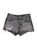 Levi's 100% Cotton Hearts Gray Denim Shorts Size 25 waist - photo 1