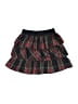 Ralph Lauren 100% Polyester Plaid Black Skirt Size 6X - photo 1