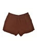 Wildfox 100% Rayon Solid Brown Shorts Size Lg (3 or L) - photo 2