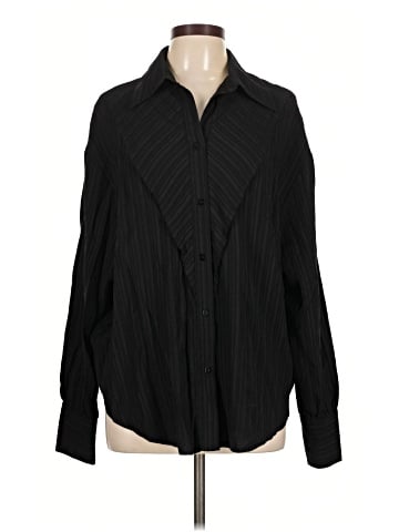 Topshop Long Sleeve Blouse (view 1)