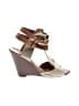 Chloé Gold Wedges Size EU 39 1/2 - photo 1