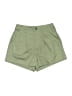 Mittoshop 100% Rayon Solid Green Khaki Shorts Size S - photo 1