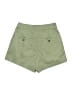Mittoshop 100% Rayon Solid Green Khaki Shorts Size S - photo 2