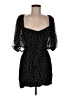 Zara Stars Black Cocktail Dress Size M - photo 1