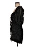 Zara Stars Black Cocktail Dress Size M - photo 5