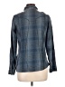 Columbia 100% Cotton Plaid Blue Long Sleeve Button-Down Shirt Size L - photo 2