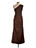Unbranded 100% Polyester Brown Cocktail Dress Size L - photo 2