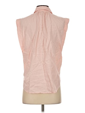 Banana Republic Factory Store Sleeveless Button-Down Shirt (view 2)