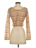 Good Luck Gem 100% Polyester Orange Long Sleeve Top Size XS - photo 2