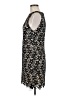 Alice + Olivia 100% Polyester Black Cocktail Dress Size 6 - photo 5