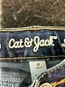 Cat & Jack Hearts Blue Jeans Size 5T - photo 3