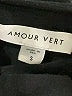 Amour Vert Solid Black Cocktail Dress Size S - photo 7