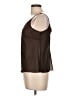 NY Collection 100% Polyester Brown Tank Top Size L - photo 5