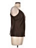 NY Collection 100% Polyester Brown Tank Top Size L - photo 4
