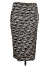 Vince Camuto Print Black Formal Skirt Size L - photo 1