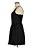 Francesca's Solid Black Casual Dress Size M - photo 5