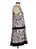 Ann Taylor LOFT 100% Polyester Paisley Blue Casual Dress Size 2 - photo 4