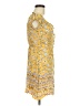Angie 100% Rayon Yellow Sleeveless Top Size M - photo 4
