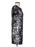 Jump Apparel 100% Polyester Silver Cocktail Dress Size S - photo 4
