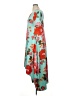 Frumos Floral Teal Casual Dress Size 1X - photo 5