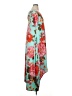 Frumos Floral Teal Casual Dress Size 1X - photo 4