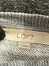 Ann Taylor LOFT Gray Sweatshirt Size S - photo 7