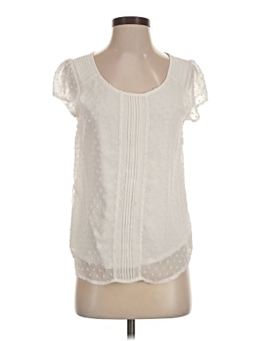 Lauren Conrad Short Sleeve Blouse (view 1)