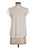 Lauren Conrad 100% Polyester Ivory Short Sleeve Blouse Size S - photo 2